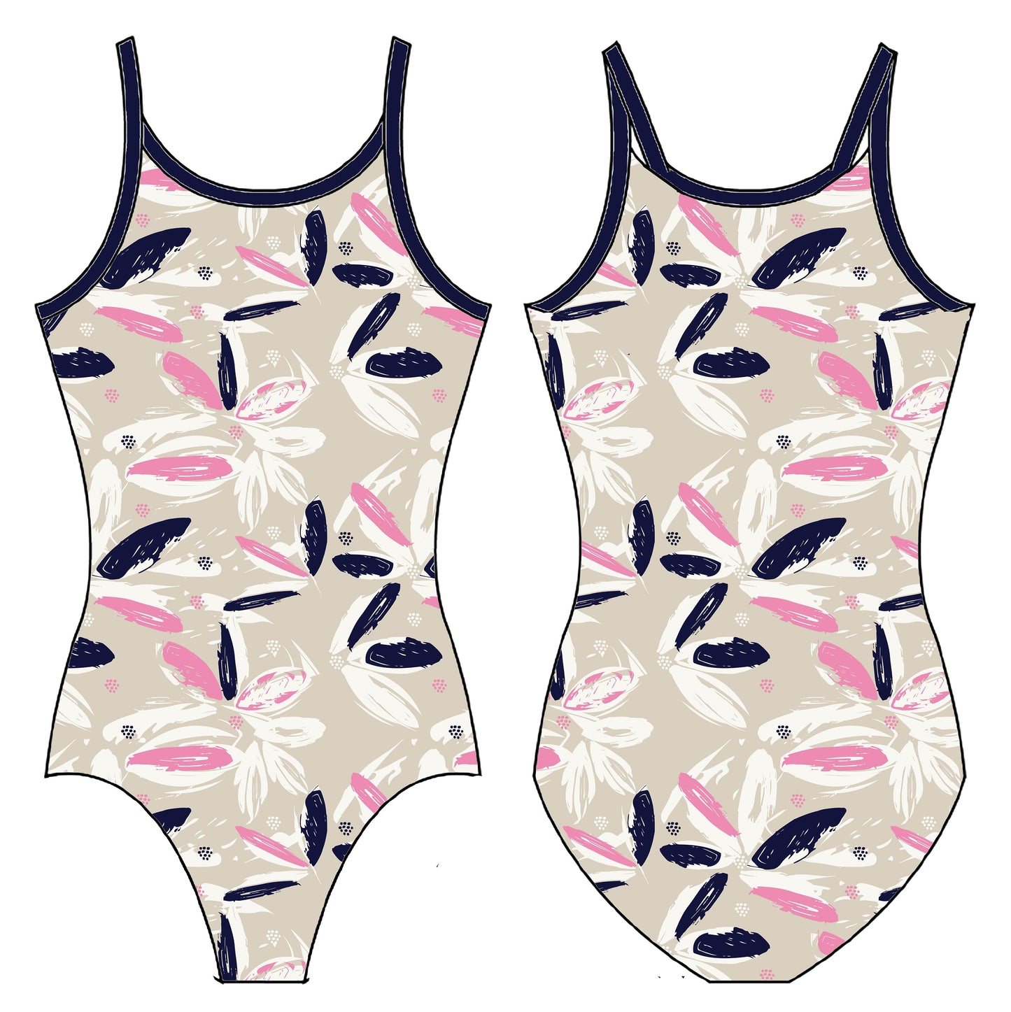 FALL BREEZES GYMNASTICS LEOTARD