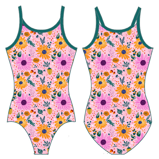 FALL GARDEN GYMNASTICS LEOTARD
