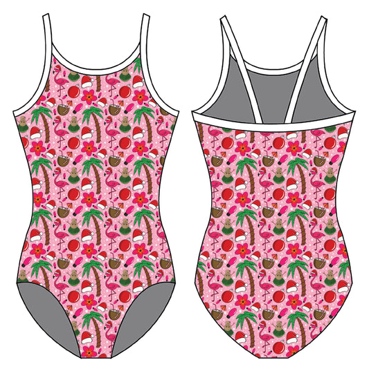 FLORIDA CHRISTMAS GYMNASTICS LEOTARD