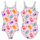GIRLY POP GYMNASTICS LEOTARD