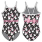 GHOULS AND BOWS GYMNASTICS LEOTARD