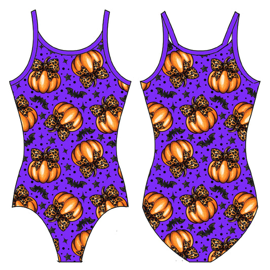 GOING BATTY GYMNASTICS LEOTARD