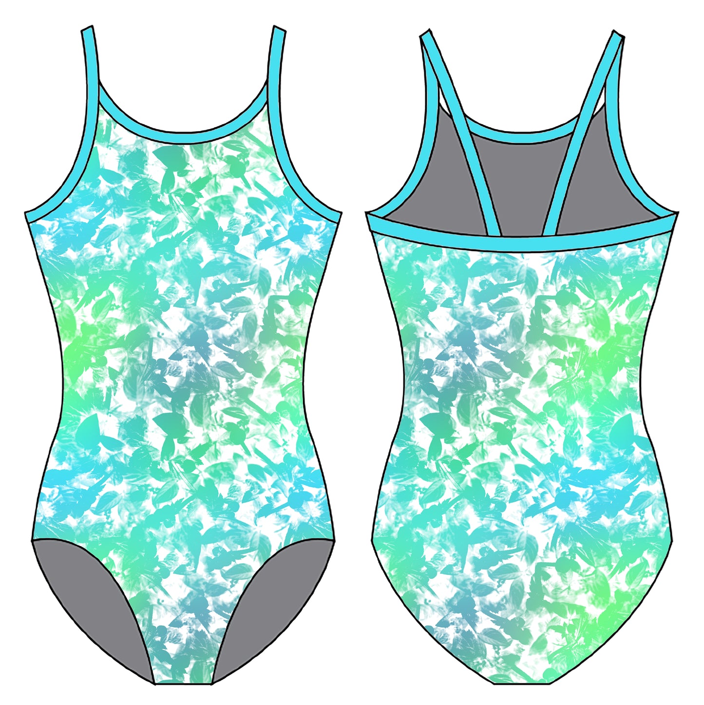 GULF WATERS GYMNASTICS LEOTARD