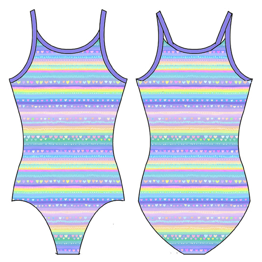 HEART TART GYMNASTICS LEOTARD