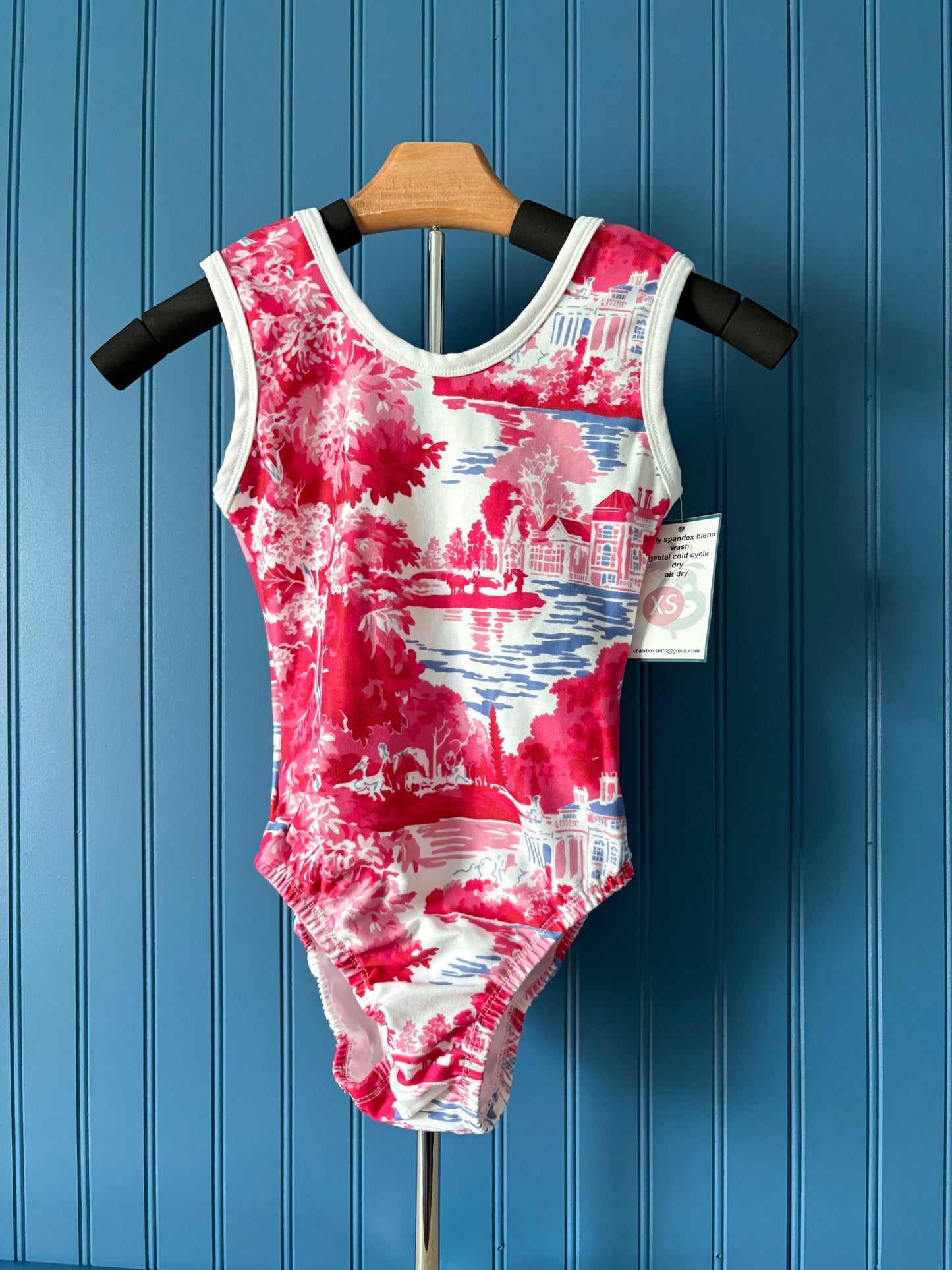 AXS Tank Lake view Gymnastics leotard