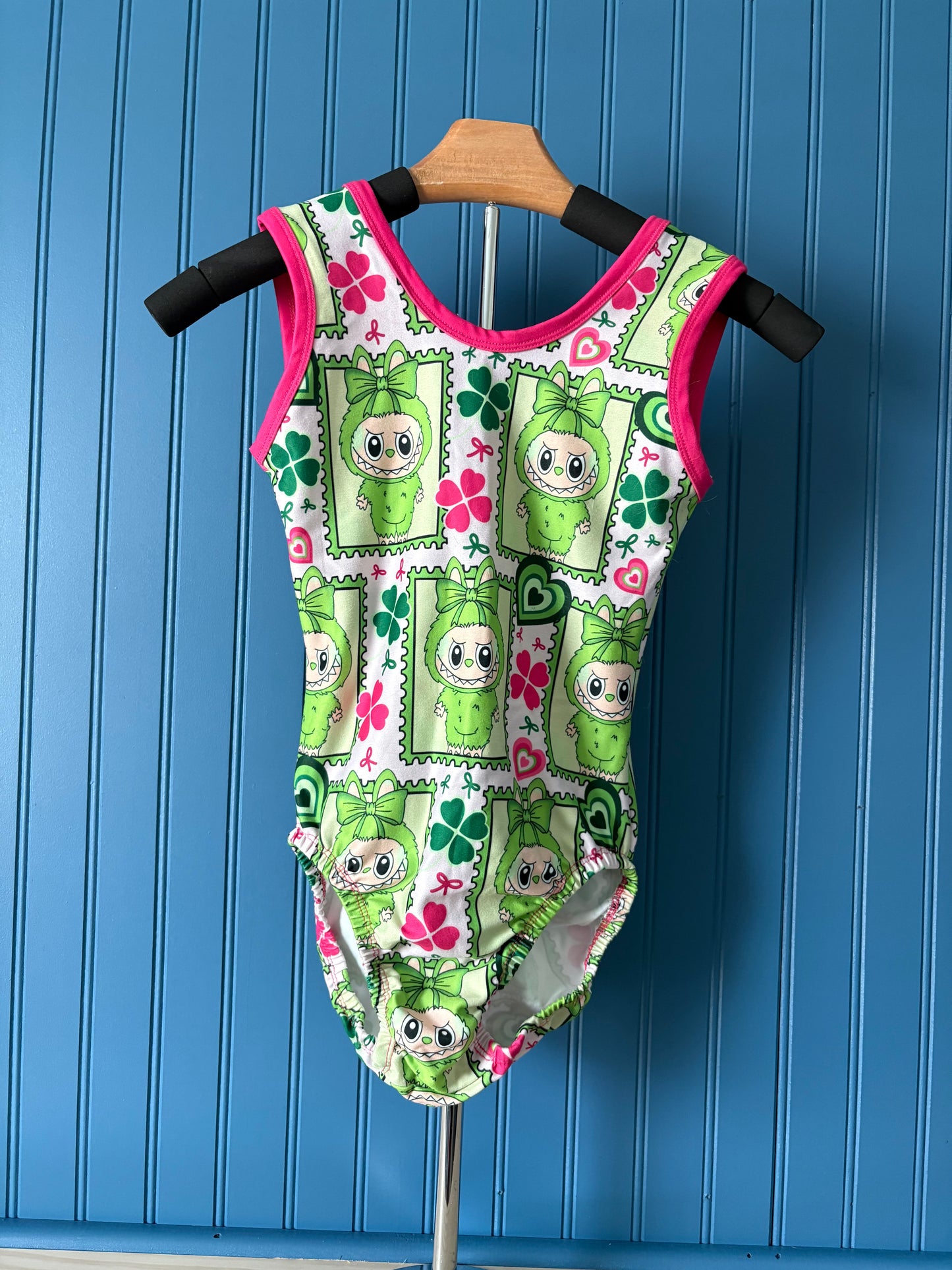 YL Tank Luck Labubu Gymnastics leotard