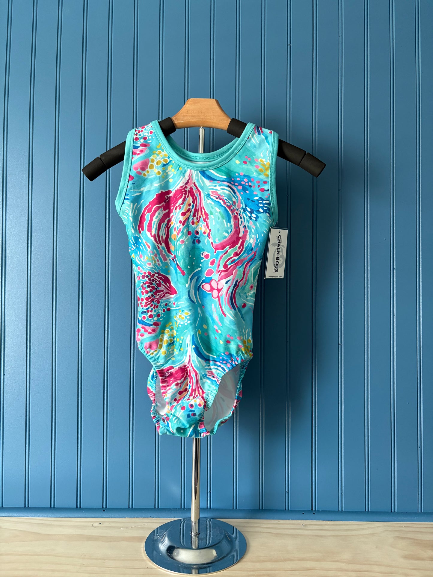 AXS Tank Coral Reef Gymnastics Leotard