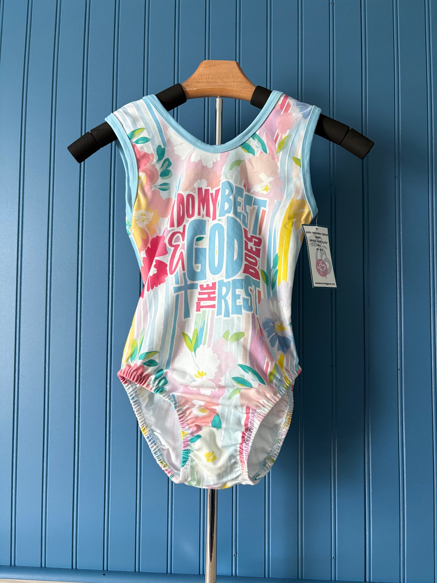 AXS Tank Do My Best Gymnastics Leotard