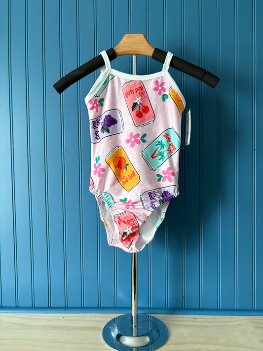 CL Thin Strap Criss Cross Girly Pop Gymnastics Leotard