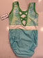 AS Morning Ferns Criss Cross Tank Gymnastics Leotard