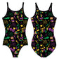 IT'S MARDI-GRAS GYMNASTICS LEOTARD