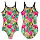 JUNGLE CHEETAH GYMNASTICS LEOTARD