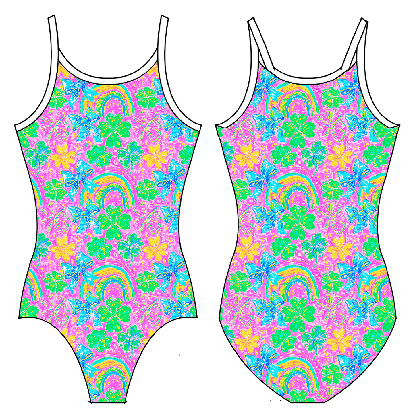 LUCKY GYMNASTICS LEOTARD