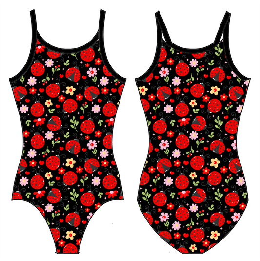 LUCKY BUGS GYMNASTICS LEOTARD