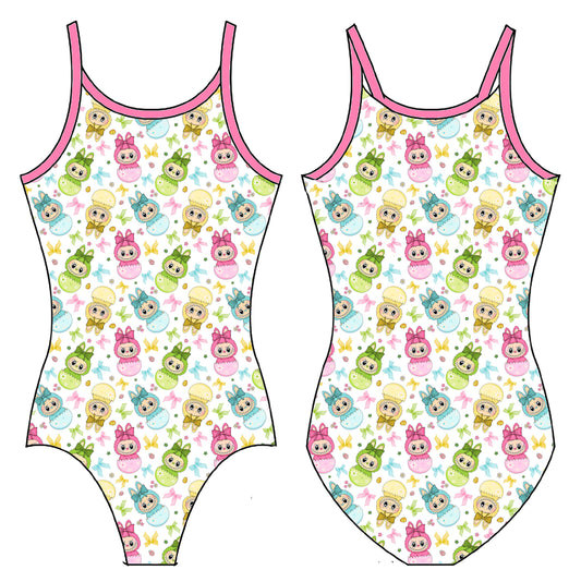 LABUBU EASTER GYMNASTICS LEOTARD