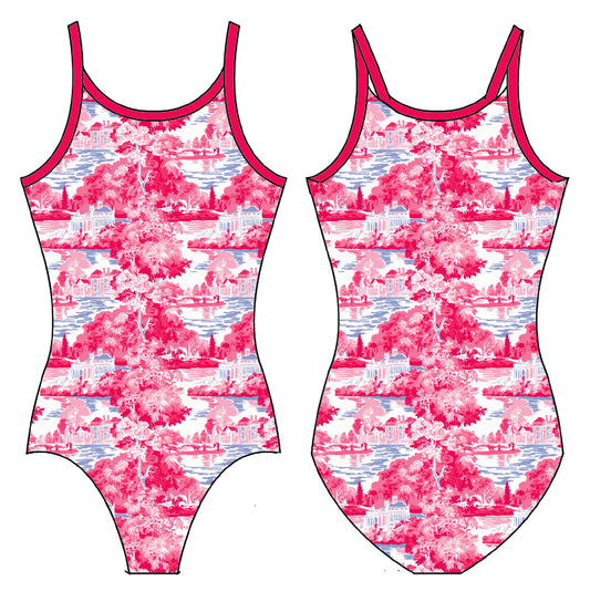 LAKEVIEW TOILE GYMNASTICS LEOTARD
