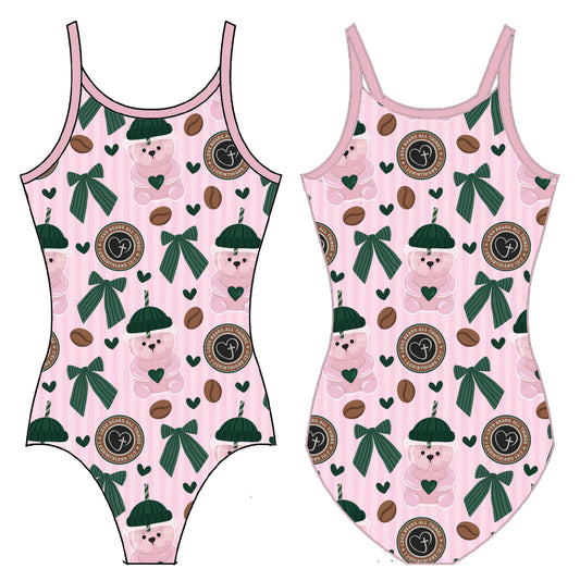 LOVE BEARS ALL GYMNASTICS LEOTARD