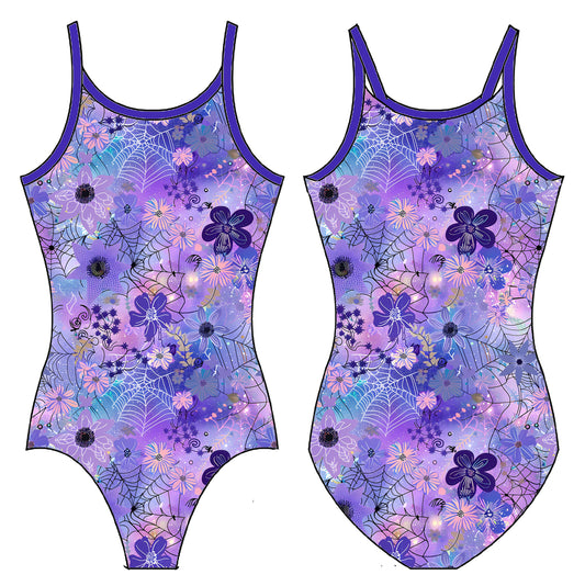 MYSTICAL WEBS GYMNASTICS LEOTARD