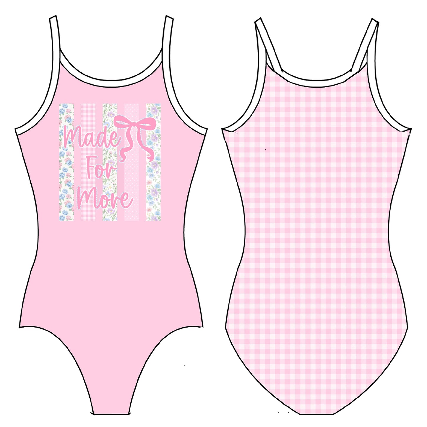 MADE FOR MORE GYMNASTICS LEOTARD