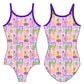 MARDI- GRAS GYMNASTICS LEOTARD