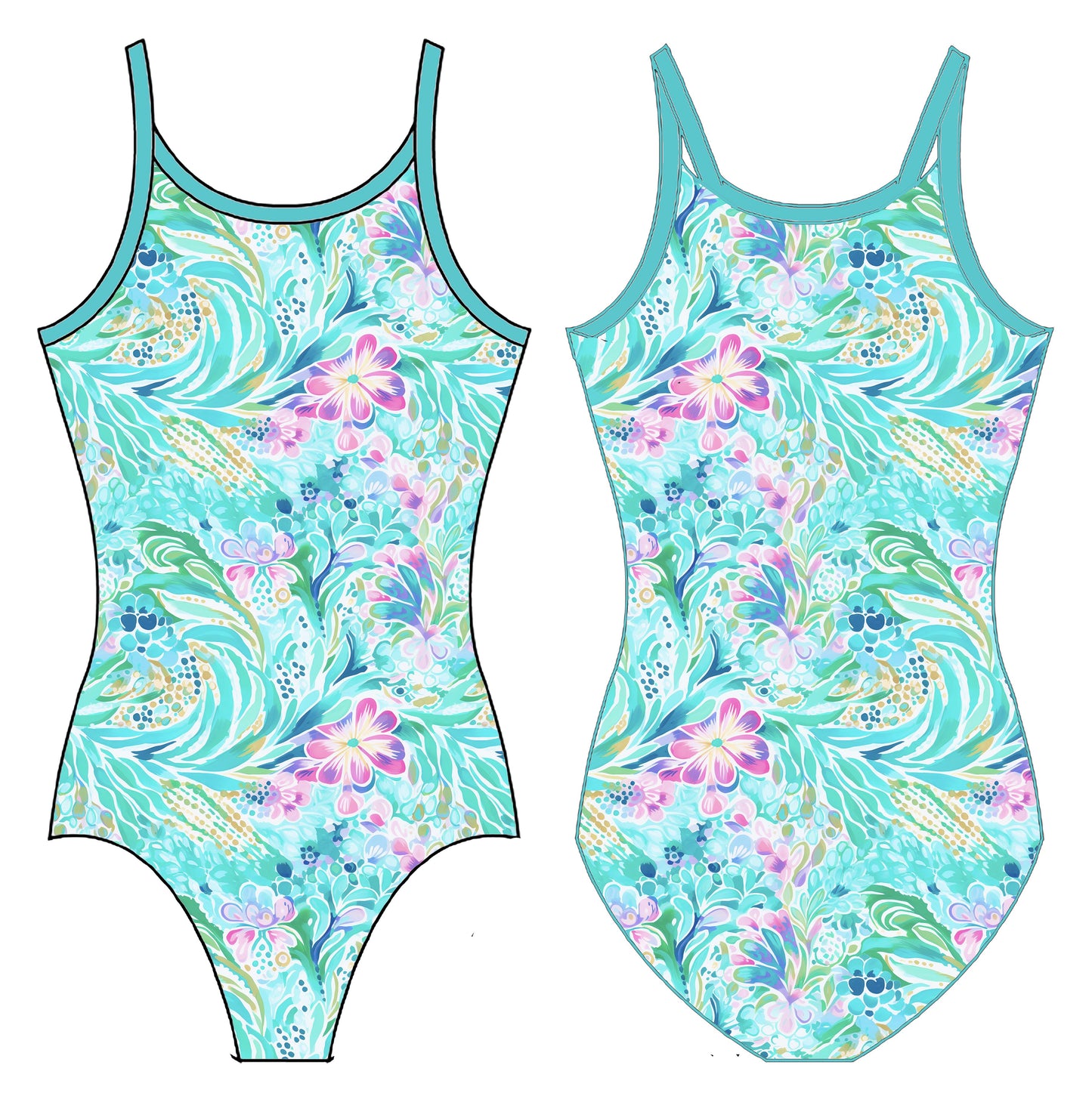 MEADOW GYMNASTICS LEOTARD