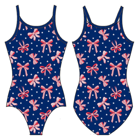 MISS 4TH OF JULY GYMNASTICS LEOTARD