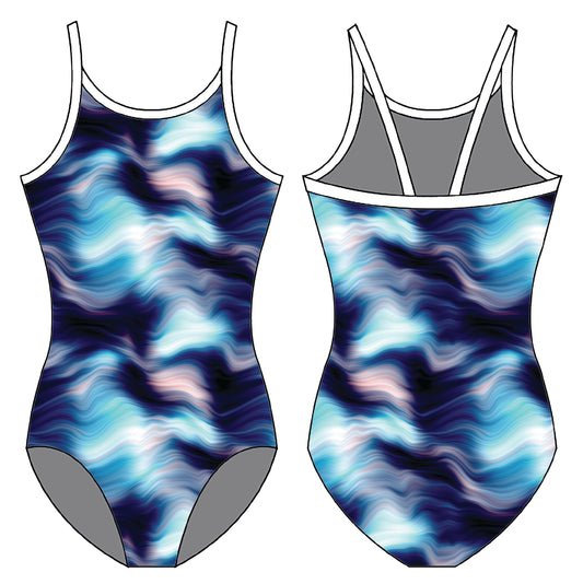 MOODY INDIGO  GYMNASTICS LEOTARD