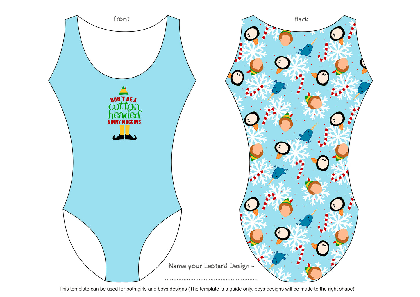 NINNY MUGGINS GYMNASTICS LEOTARD