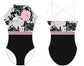 PINK ROSE GYMNASTICS LEOTARD