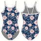 PINK AND NAVY GYMNASTICS LEOTARD