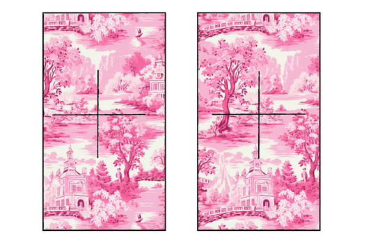 PINK TOILE BOSS BANDS
