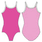 PINK CHECKERS GYMNASTICS LEOTARD