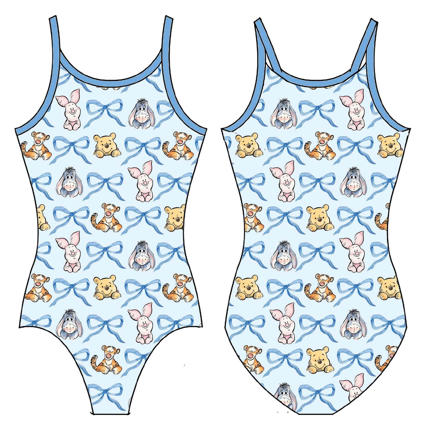 POOH BEAR GYMNASTICS LEOTARD