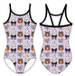 PRETTY GHOUL GYMNASTICS LEOTARD