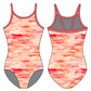 RED SKIES GYMNASTICS LEOTARD