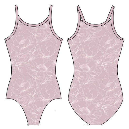 REGENCY ROSE  GYMNASTICS LEOTARD