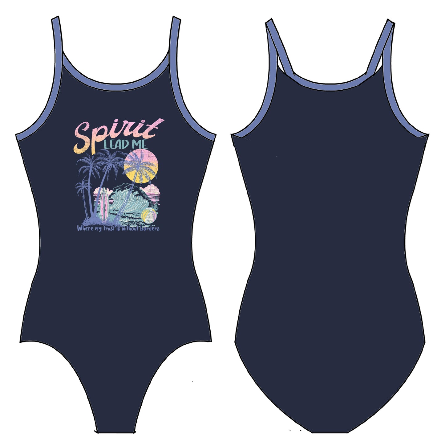 SPIRIT LEAD ME GYMNASTICS LEOTARD