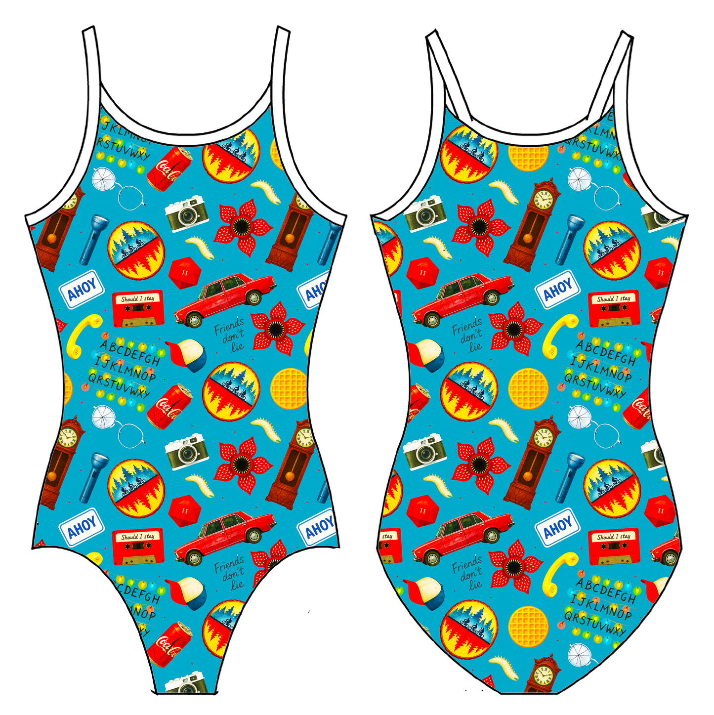 STRANGER GYMNASTICS LEOTARD