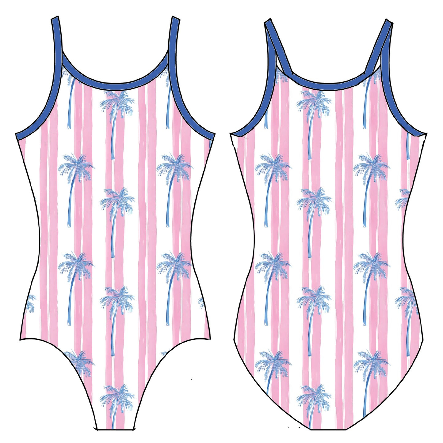 SEABREEZE PREP GYMNASTICS LEOTARD
