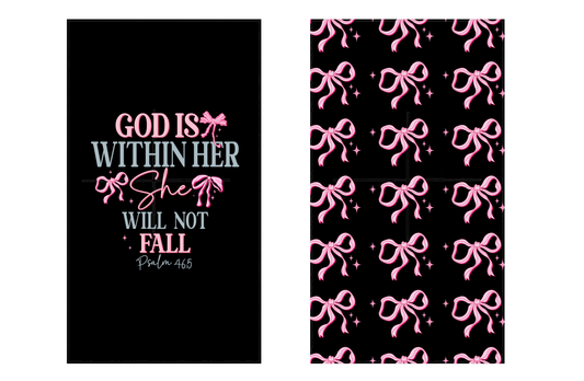 SHE WILL NOT FALL BOWS BOSS BANDS