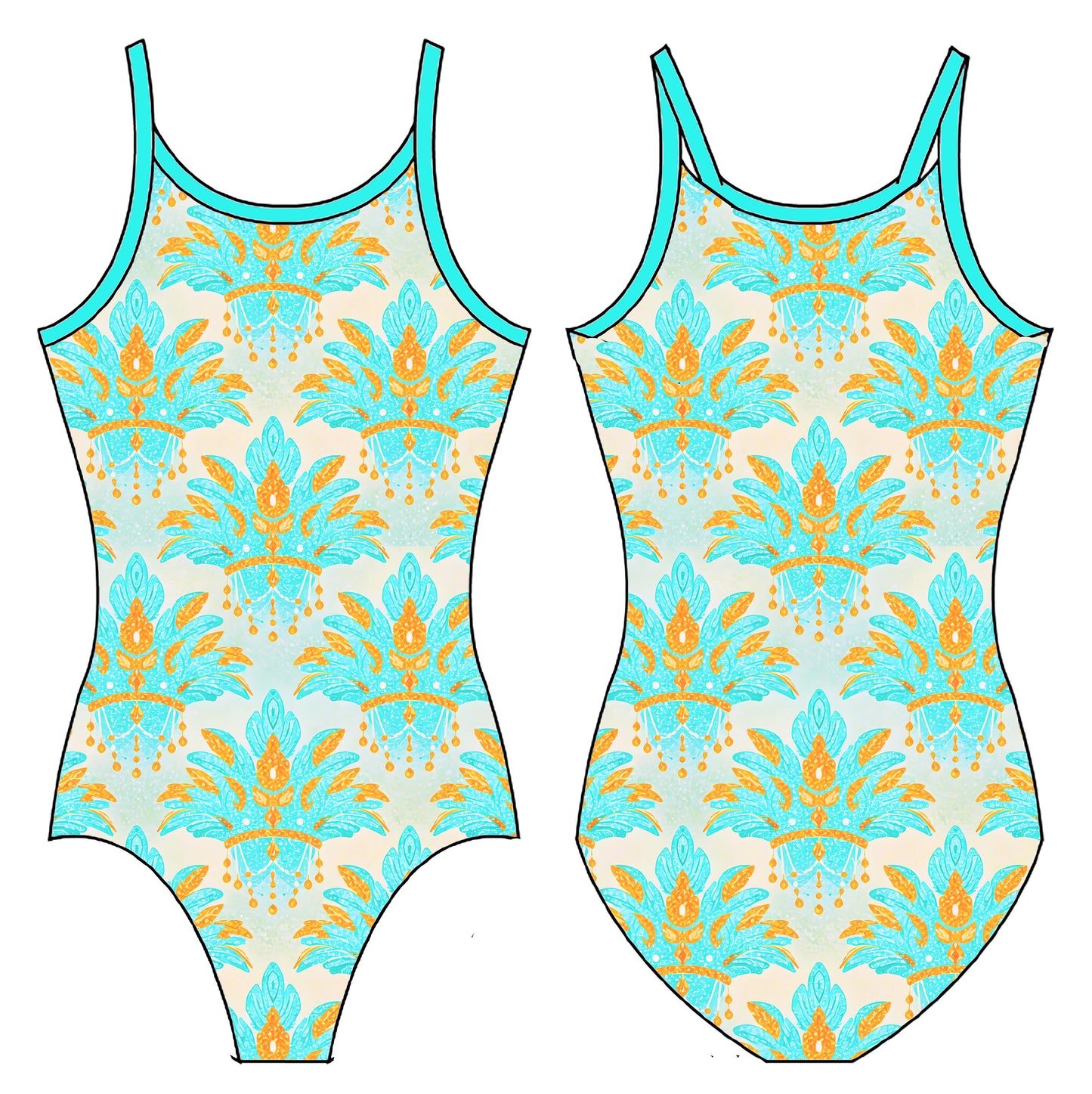 SHOWGIRL GYMNASTICS LEOTARD