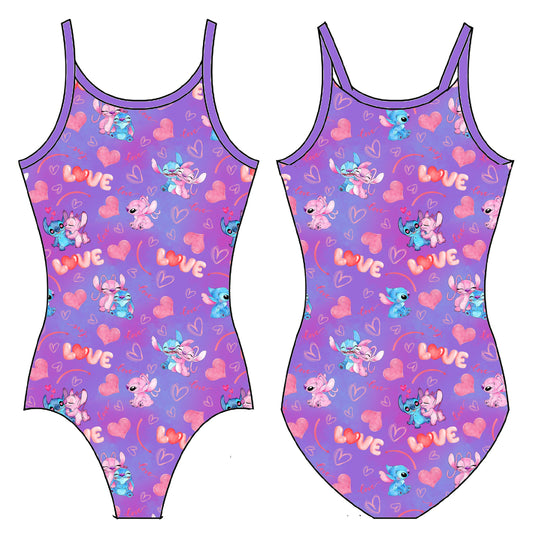 STITCH LOVE GYMNASTICS LEOTARD