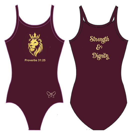 STRENGTH & DIGNITY GYMNASTICS LEOTARD