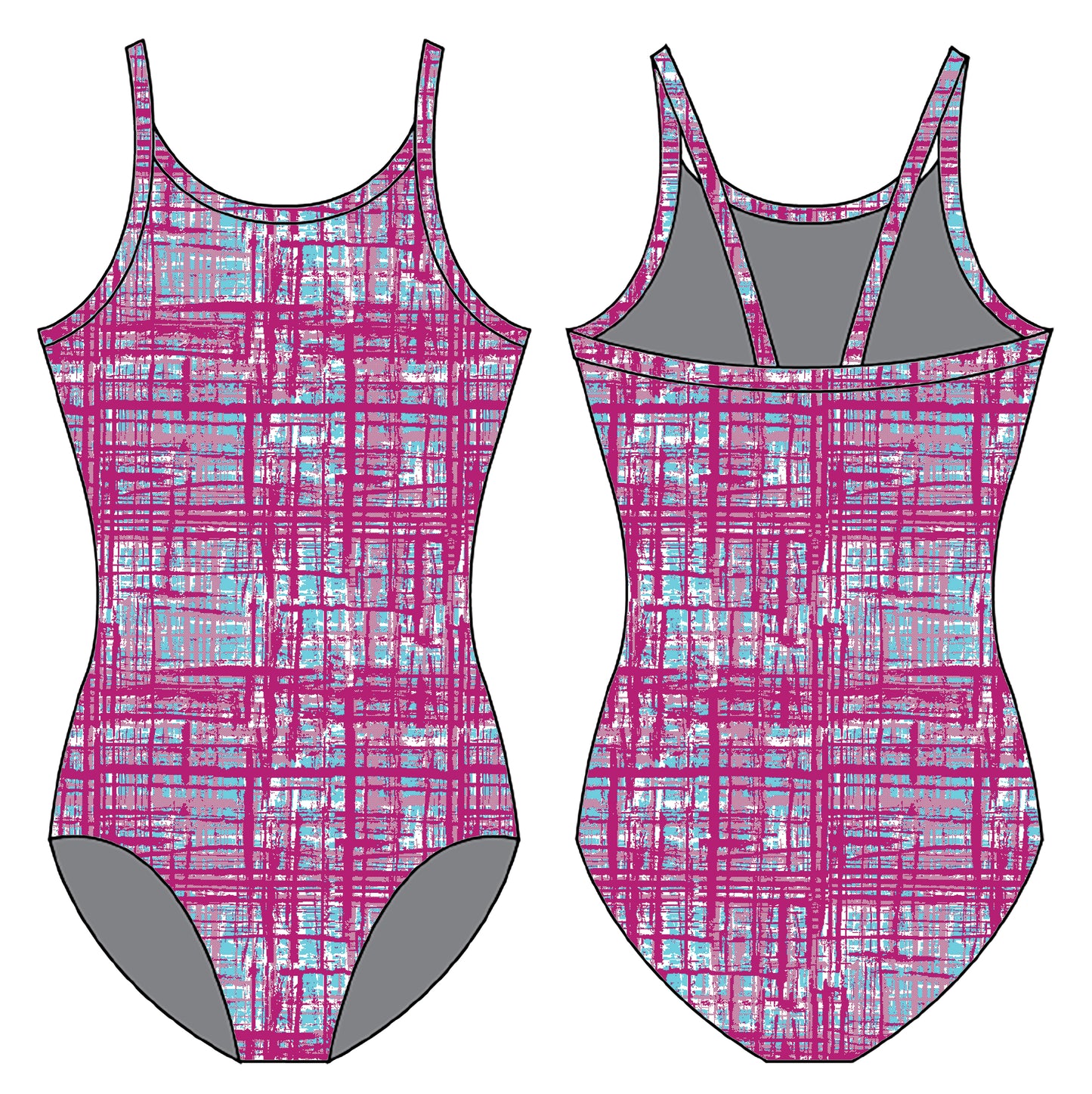 STRINGS GYMNASTICS LEOTARD