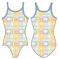 SURFS UP GYMNASTICS LEOTARD