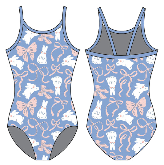 SWEET BUNNIES GYMNASTICS LEOTARD