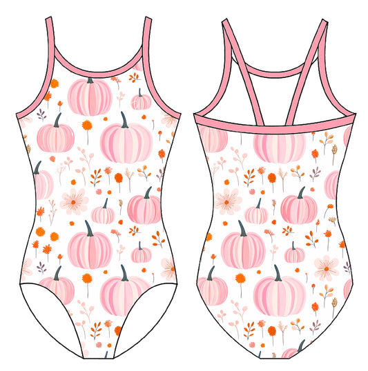 SWEET FALL FIELDS GYMNASTICS LEOTARD