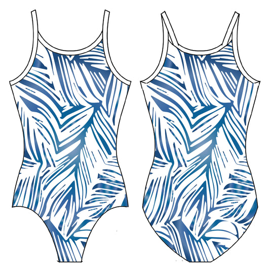THE BLUES GYMNASTICS LEOTARD