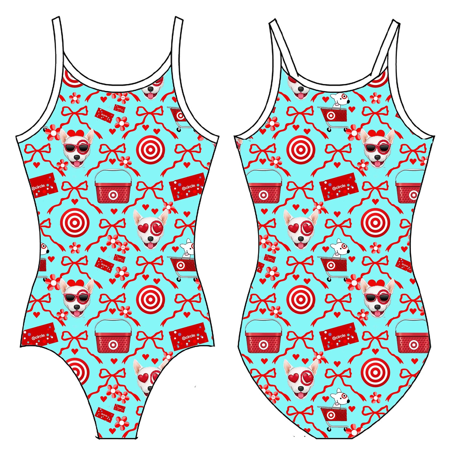 TARGET LOVE GYMNASTICS LEOTARD