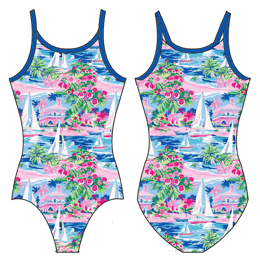 THE BAHAMAS GYMNASTICS LEOTARD